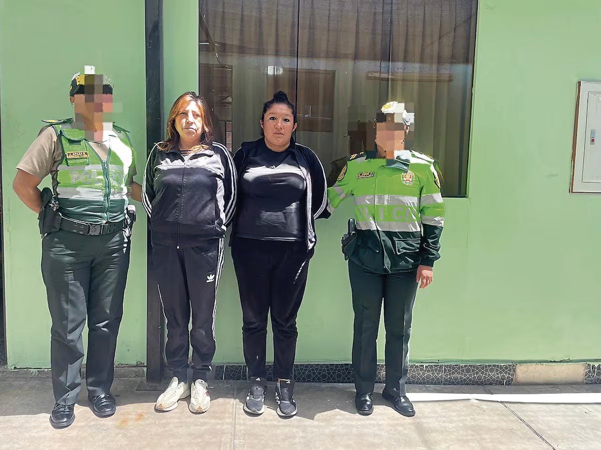 Arequipa: dictan 3 años y 6 meses de cárcel efectiva a dos mujeres por hurto agravado en transporte público