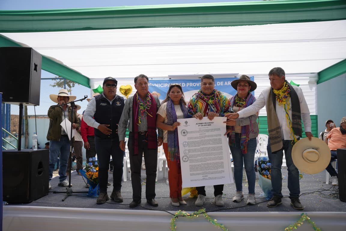 Arequipa: más de 200 familias de Yarabamba y Mollebaya inician proceso de formalización de predios