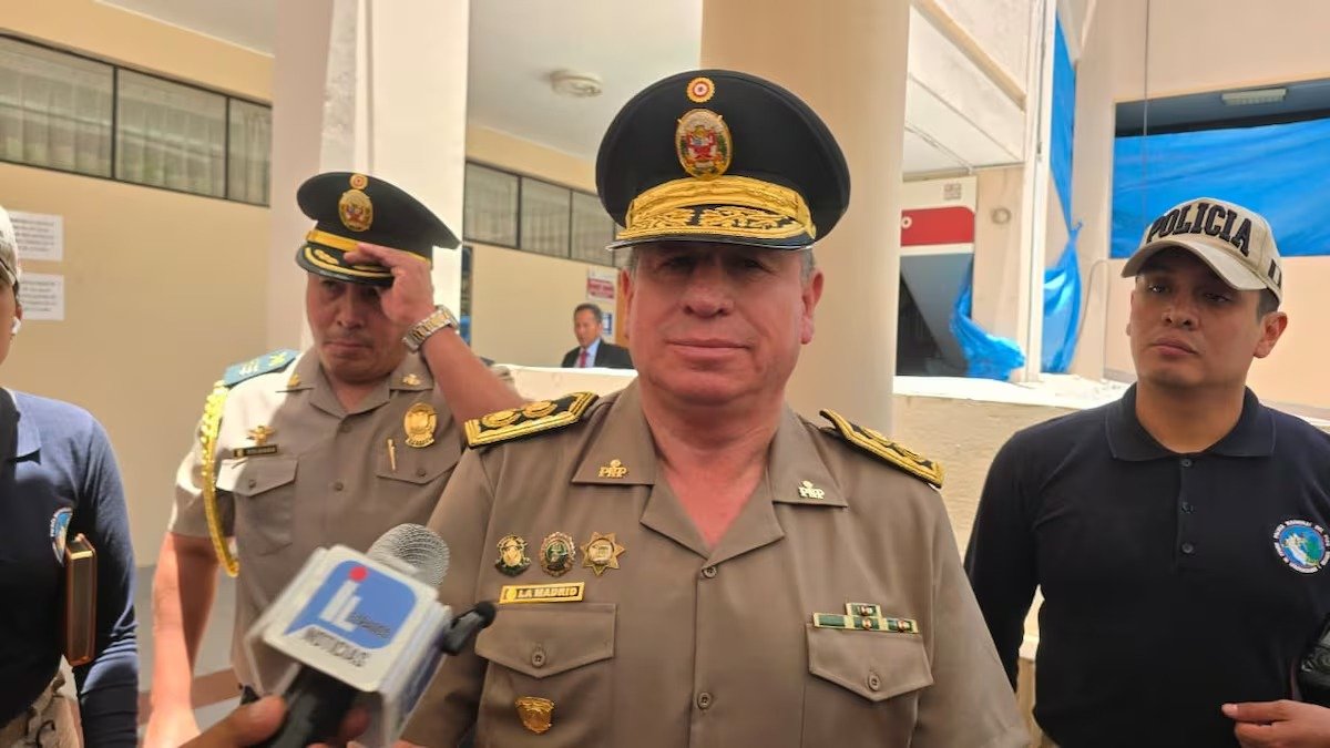 General PNP Antonio La Madrid presentará diagnóstico de seguridad ciudadana en Arequipa en 15 días