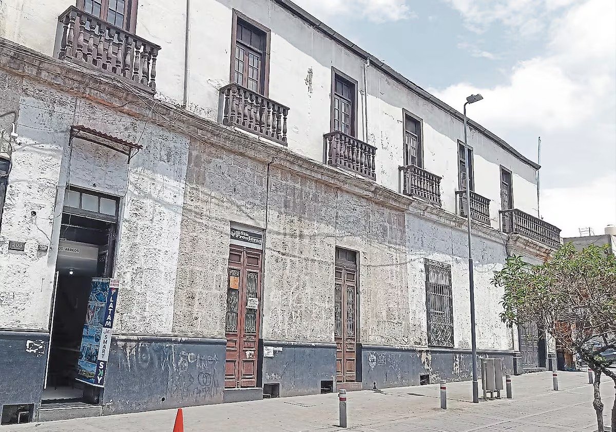 Lluvias agravan deterioro de cerca de 60 casonas del Centro Histórico de Arequipa