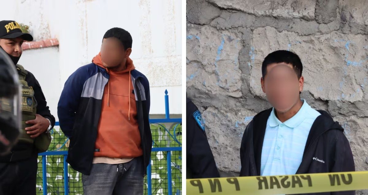 Operativo policial en Cayma permite captura de “Los Intrépidos de AQP” con arma y moto robada