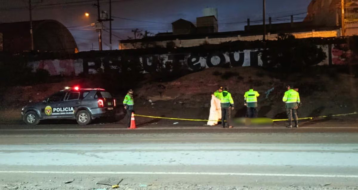 Cerro Colorado: joven trabajador fallece tras ser atropellado y abandonado en la vía de Evitamiento