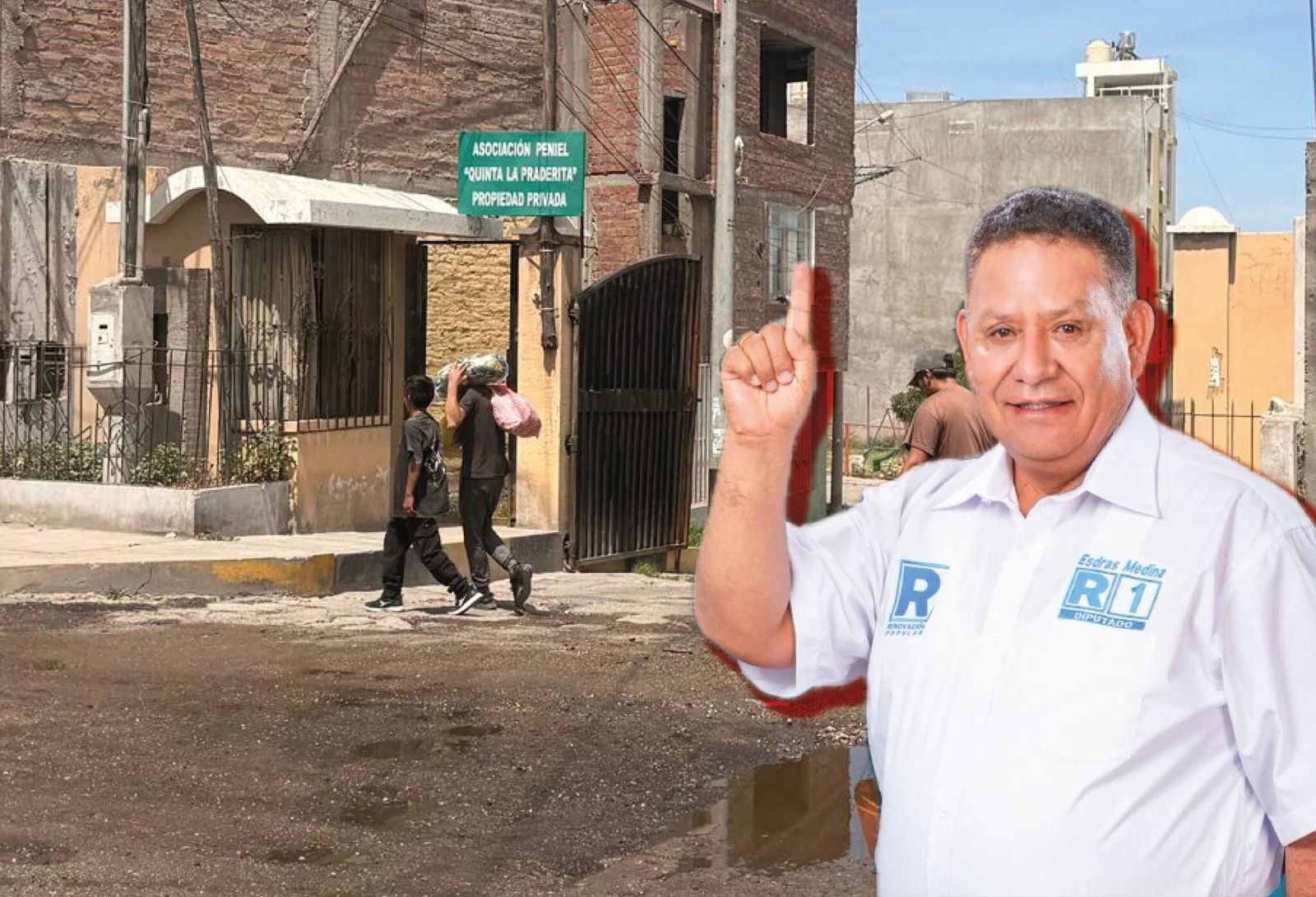 Sin título, inundaciones y basura: el legado de Esdras Medina en La Praderita