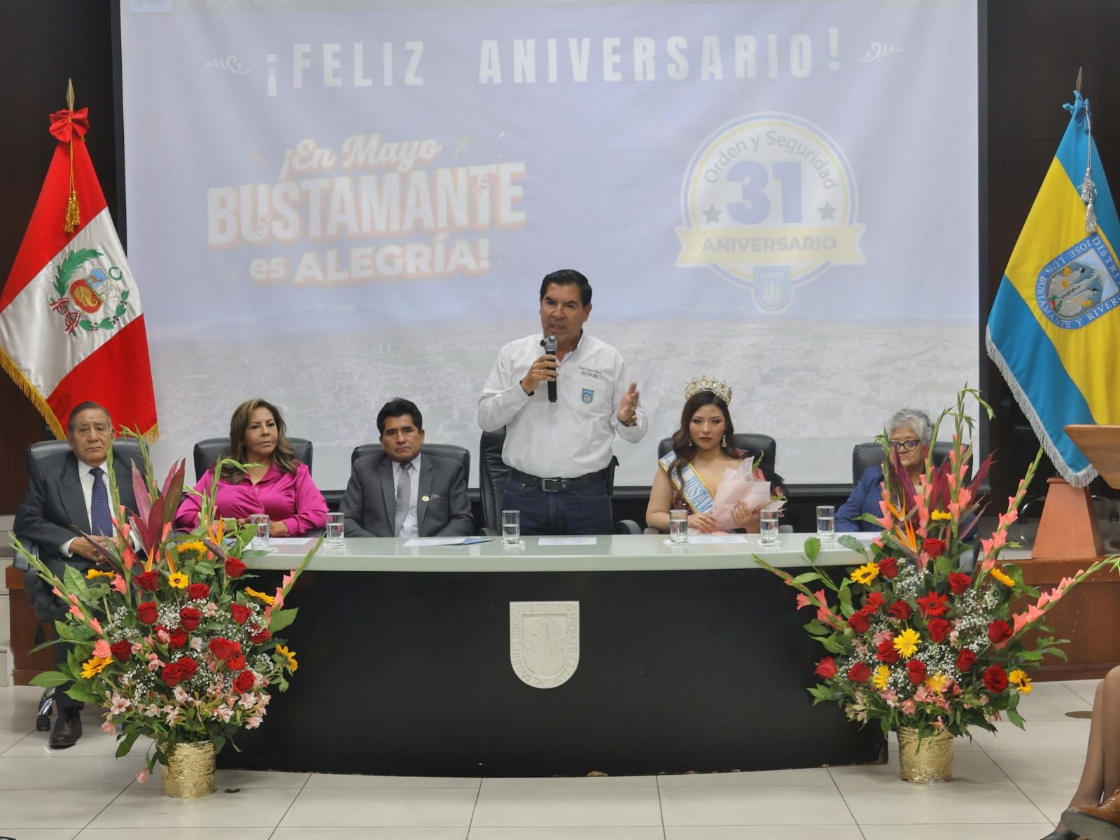 Bustamante consolida su modernización con tecnología y seguridad en su 31° aniversario