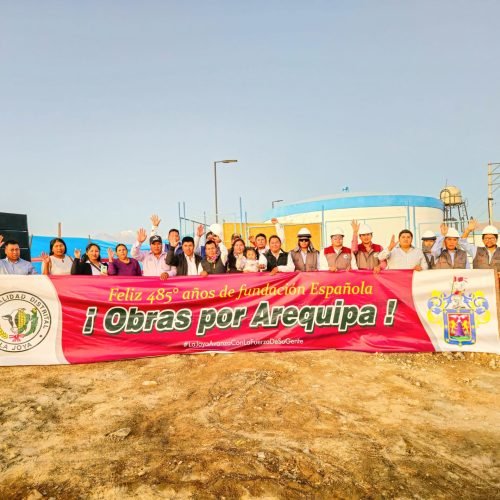 Inician la construcción del reservorio para la victoria II en La Joya