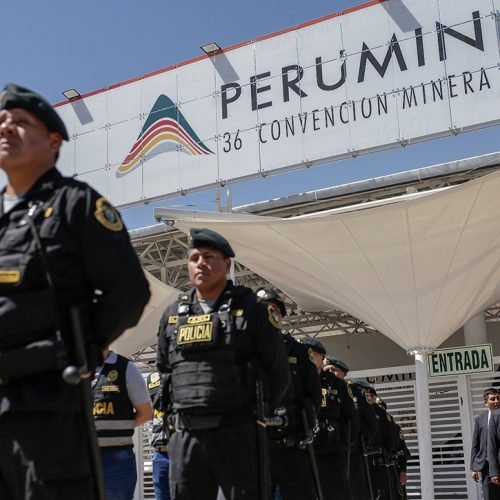 Más de mil policías garantizarán la seguridad de Perumin en Arequipa.