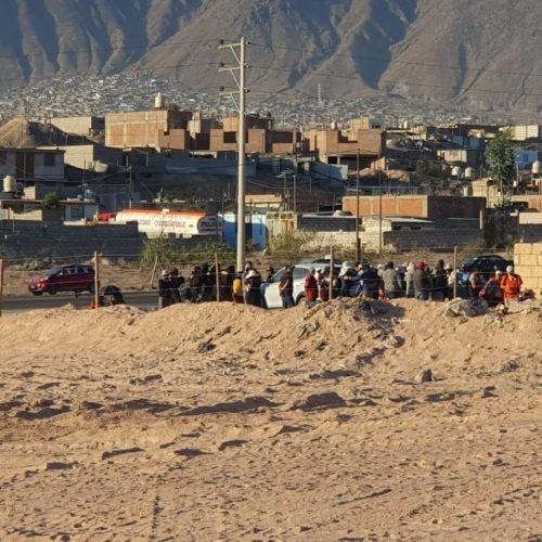Una mujer y una mascota resultaron heridos de bala en Yura.