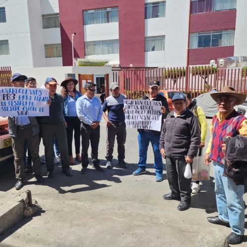 Pobladores de Pusa Pusa exigen al Gobierno Regional cumplir acuerdos del proyecto Majes Siguas II