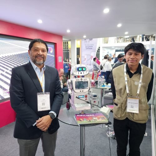 Kipi, la robot que transforma la educación en Huancavelica llega a PERUMIN 37.