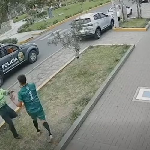 Mollendo: arquero fue detenido tras salir corriendo del estadio en pleno partido de fútbol