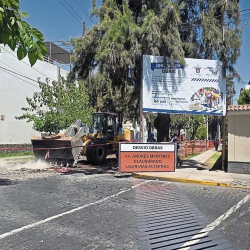 Arequipa: Vecinos de Vallecito piden reestructurar plan de obra en avenida Andrés Martínez