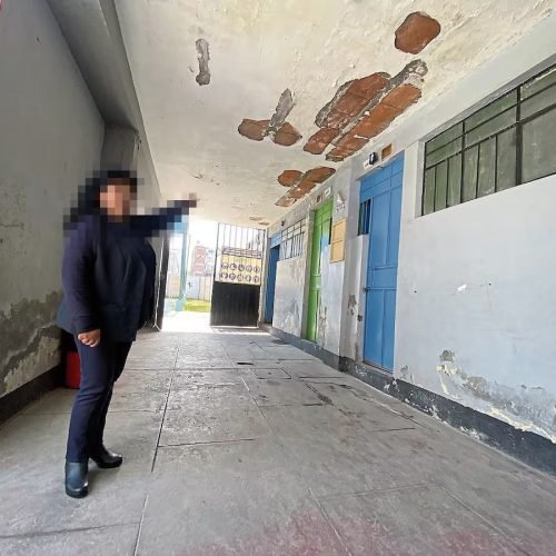 Seis colegios de Cayma presentan riesgo de colapso ante temporada de lluvias