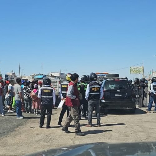 Fiscalizadores regionales son agredidos durante operativo de transporte en El Pedregal