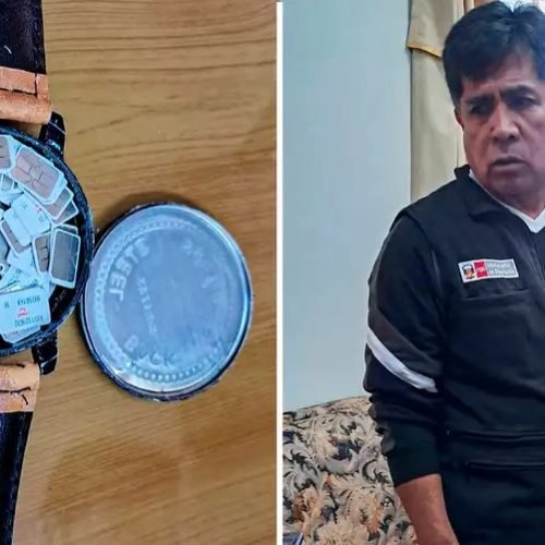 Dictan 6 meses de prisión preventiva a trabajador del INPE por intentar ingresar chips al penal de Socabaya