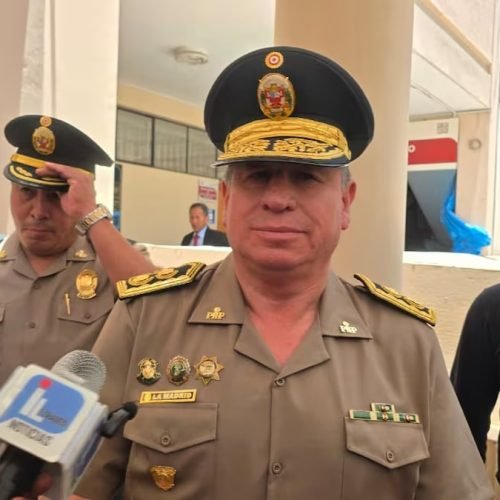 General PNP Antonio La Madrid presentará diagnóstico de seguridad ciudadana en Arequipa en 15 días
