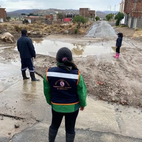 Lluvias extremas golpean Characato y Senamhi advierte retorno a alerta naranja en Arequipa