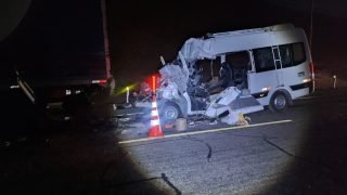 Choque por alcance deja cuatro fallecidos en El Fiscal