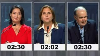 Debate presidencial 2026: Pérez Tello incomoda a Fujimori y López Aliaga al recordar su alianza en el Congreso